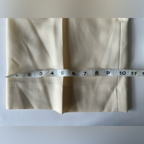 Ralph Lauren purple label Cream Women's Trousers - Picture 8 of 9